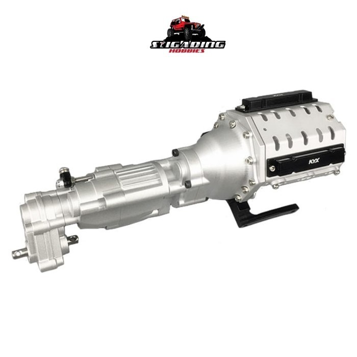 PART REMOTE CONTROL KYX GEARBOX V8 DUAL SPEED SCX10 II FULL METAL