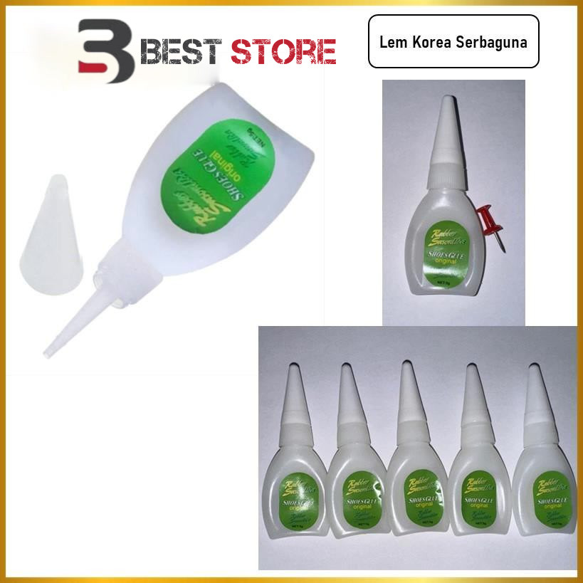 

Best Store!!! Lem Korea Cair Super Rekat Lem Tetes Cair Super Glue Serbaguna