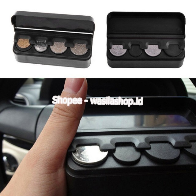 BELI 1 GRATIS 1 Asobi Coin Holder Tempat Penyimpanan Koin Portabel Tempat Uang Koin Receh Logam Mobi