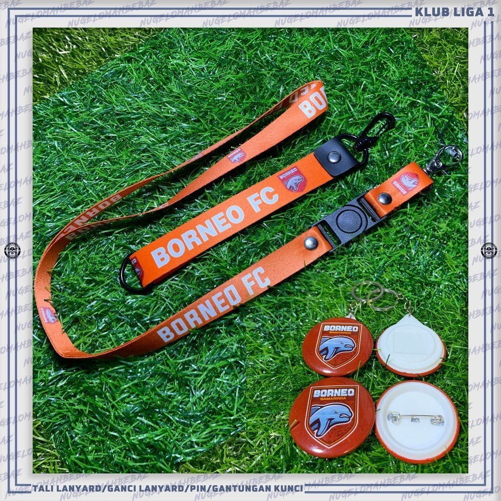 

TALI LANYARD/GANCI/PIN/GANTUNGAN KUNCI/HP/KLUB LIGA 1 - BORNEO FC
