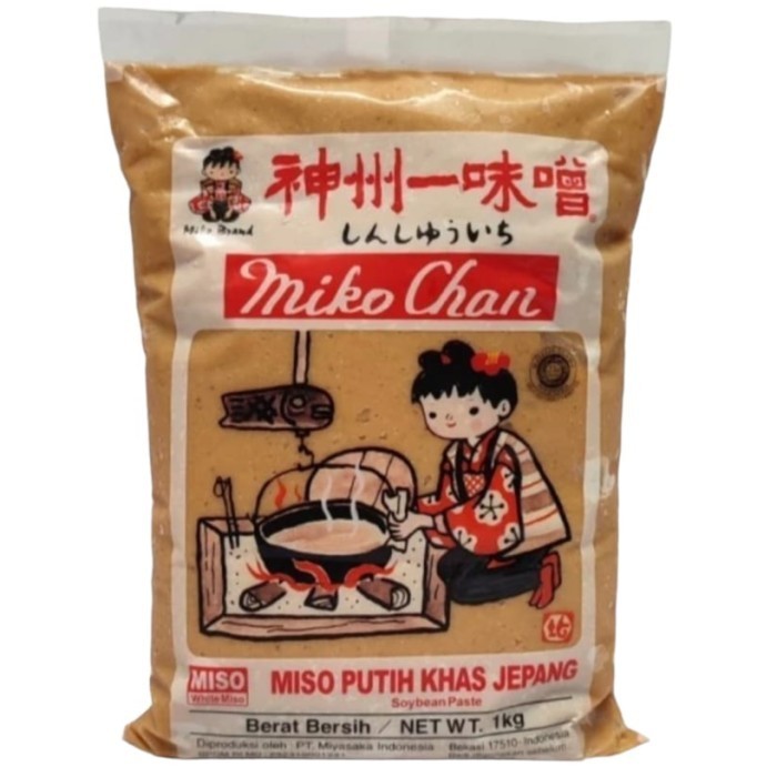 

[Bumbu Instan] Shinshuichi Mikochan Miso Soup 1kg - Miso Paste Putih Tauco Mikochan