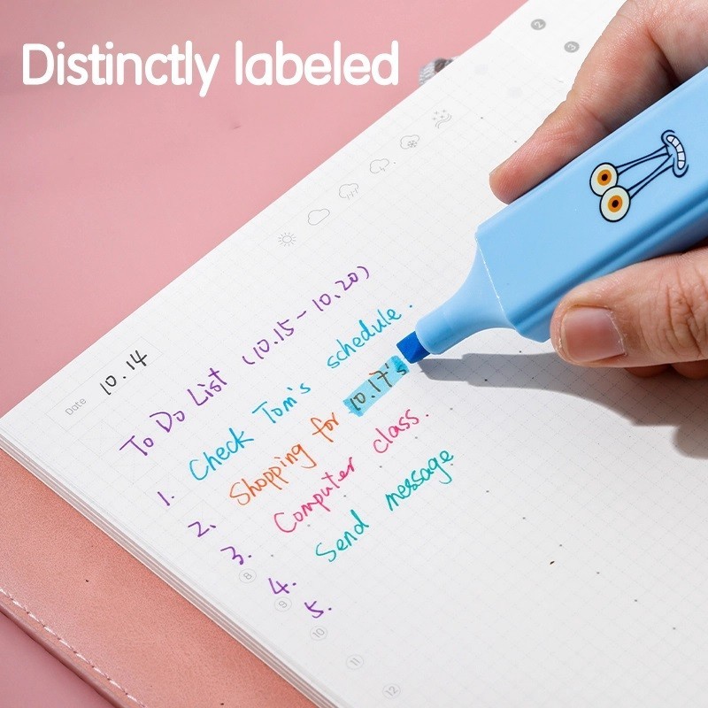 

Ay00! Deli Highlighter Edisi Spongebob Squarepants 6 Warna - EU375