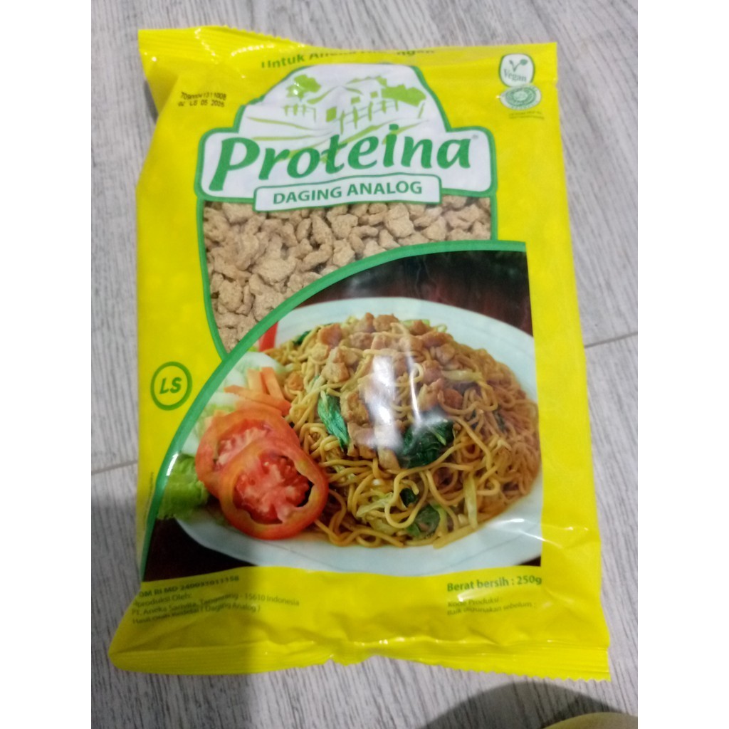 

Protena Proteina LS Analog Nabati 250 Gram Halal