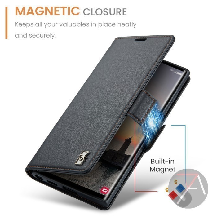 Flip Case Cover ALEPH Original Leather Kulit Stand Wallet Dompet Case Samsung Galaxy A52s 5G A52 4G
