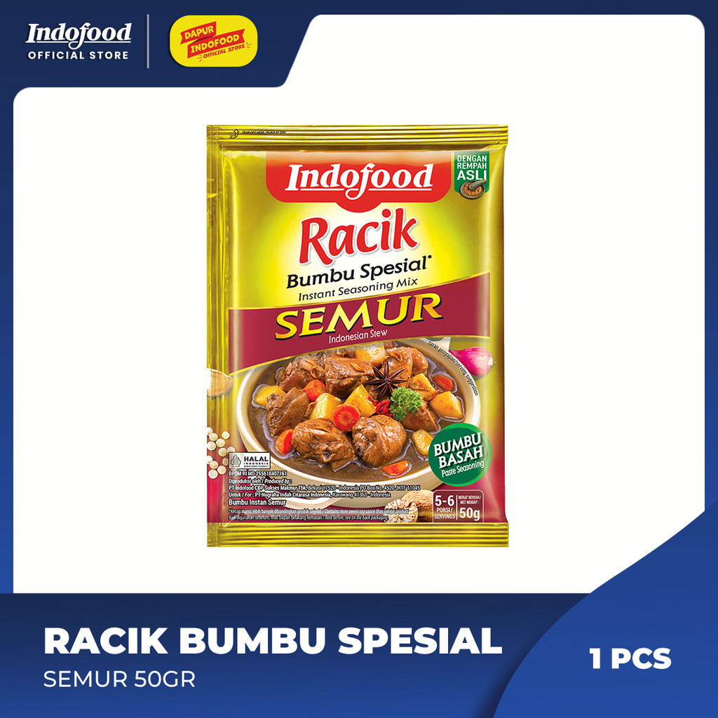 

Indofood Racik Bumbu Spesial Semur 50gr