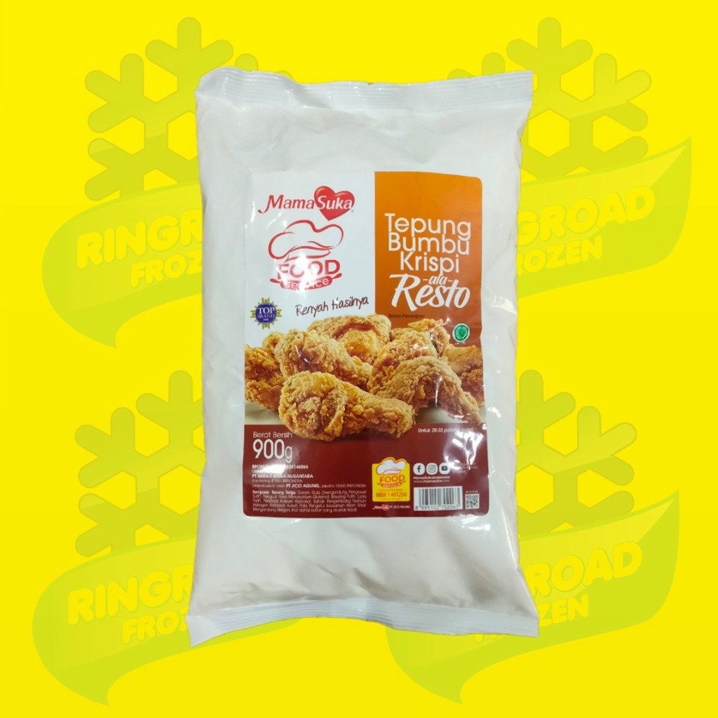 

MAMA SUKA TEPUNG BUMBU KRISPI ALA RESTO 900 GR