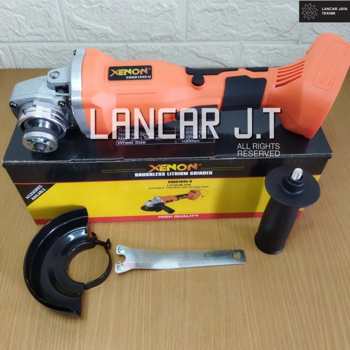 XENON CDAG1845-U CORDLESS ANGLE GRINDER MESIN GERINDA XENON LXT UNIT