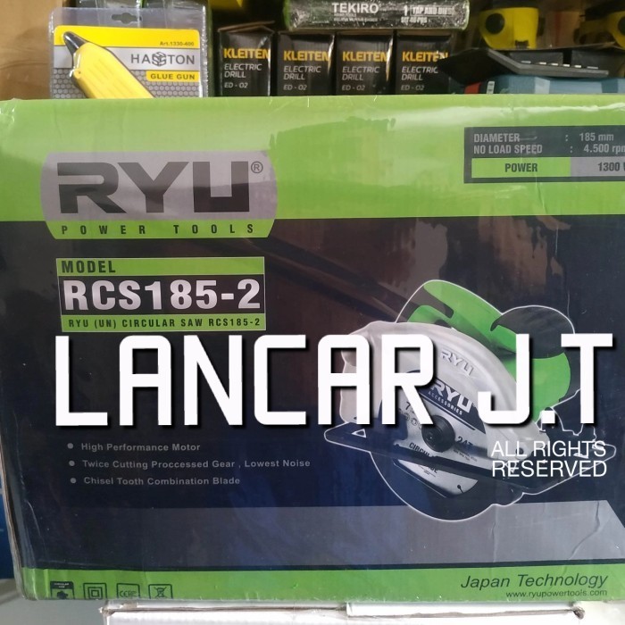 RYU RCS 185-2 - CIRCULLAR SAW RYU RCS 185-2 - MESIN POTONG RYU 7 INCH