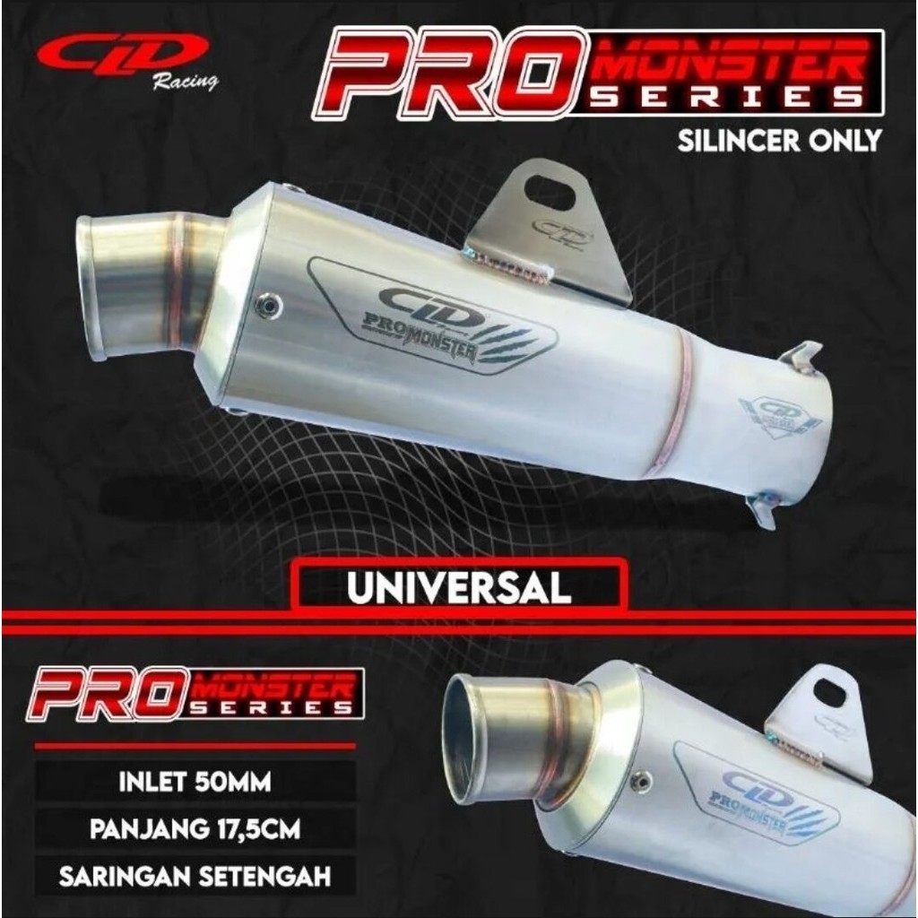 PROMO KNALPOT CLD MONSTER PRO SERIES