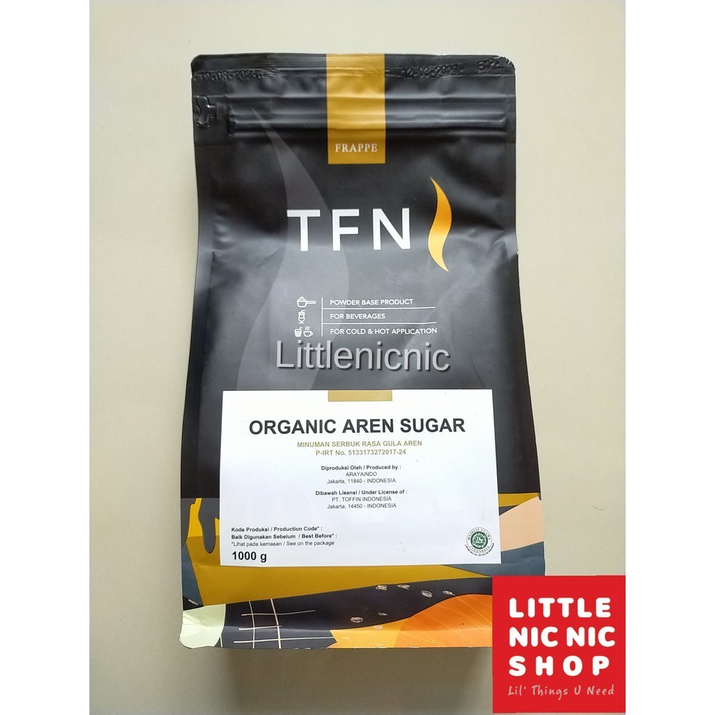 

Toffin Organic Aren sugar powder 1 Kg Gula Aren organik bubuk