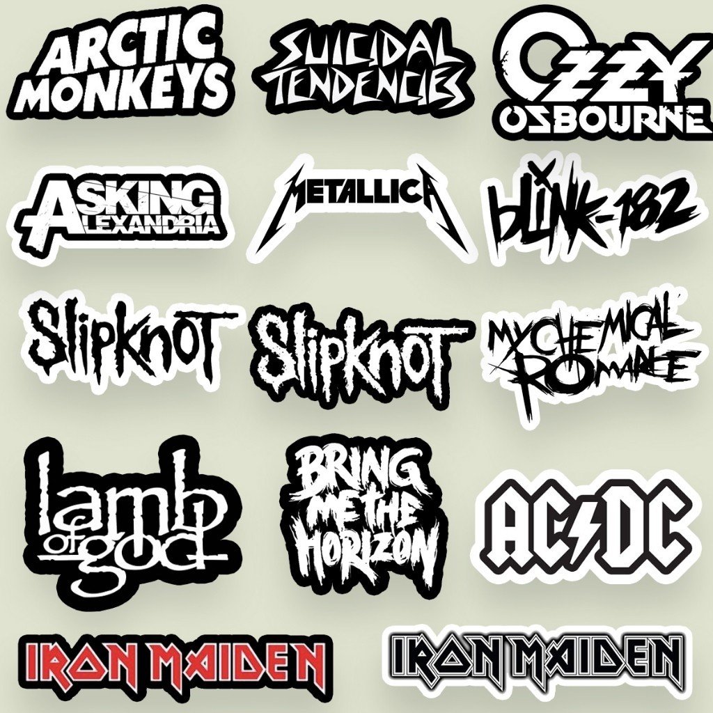 

Sticker Quantac Musik Band Metal ACDC Motorhead dll