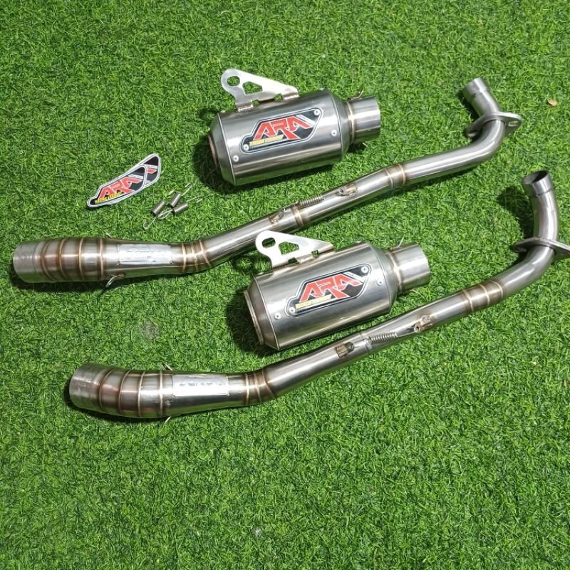 knalpot racing footstep standar slincer gp 1 jupiter z,vega,supra x 125,kharisma ori ara