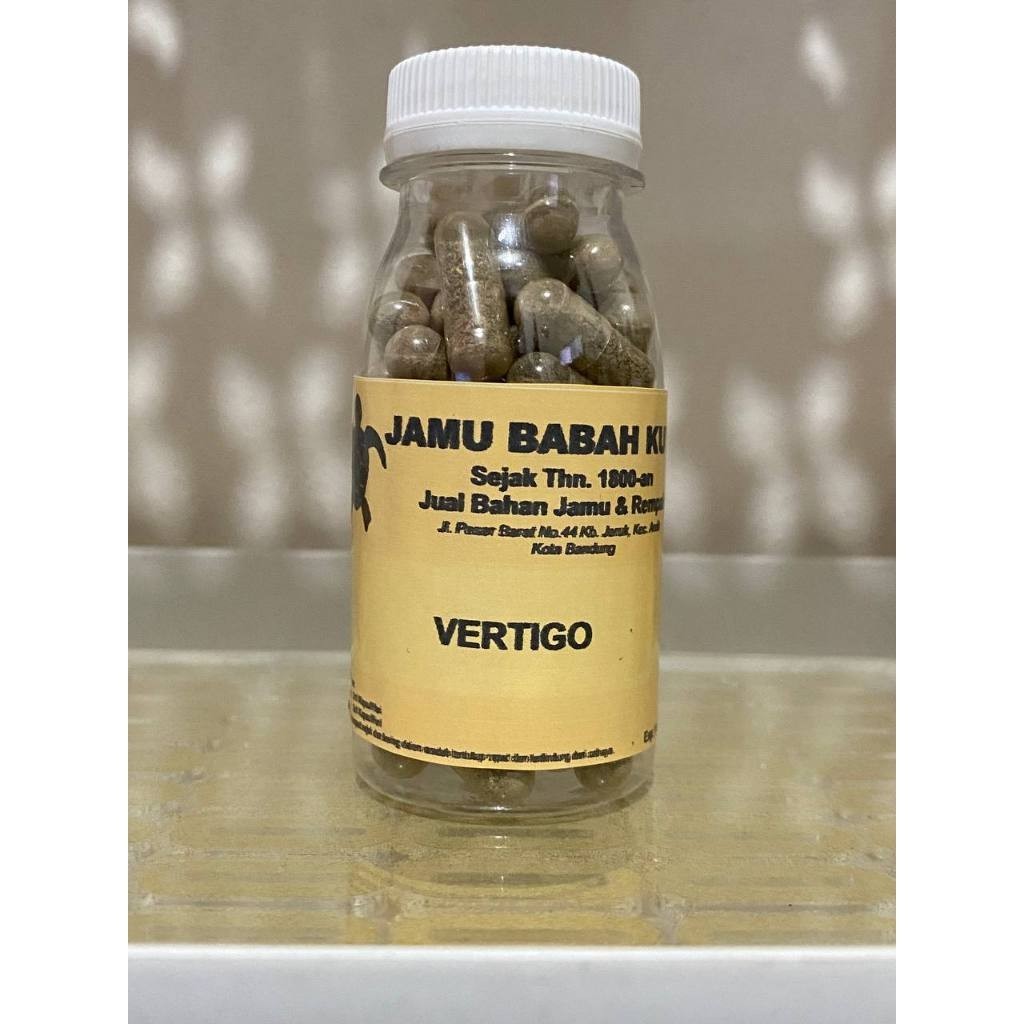 

Hemat Beli 2 Botol Jamu Babah Kuya - Vertigo (50 Kapsul) Herbal