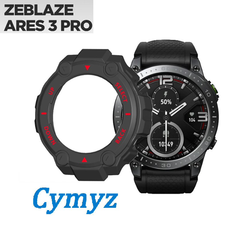 Protective Cover Case For Zeblaze Ares 3 Pro Smart Watch Protector Shell Edge PC Protection Sleeve F