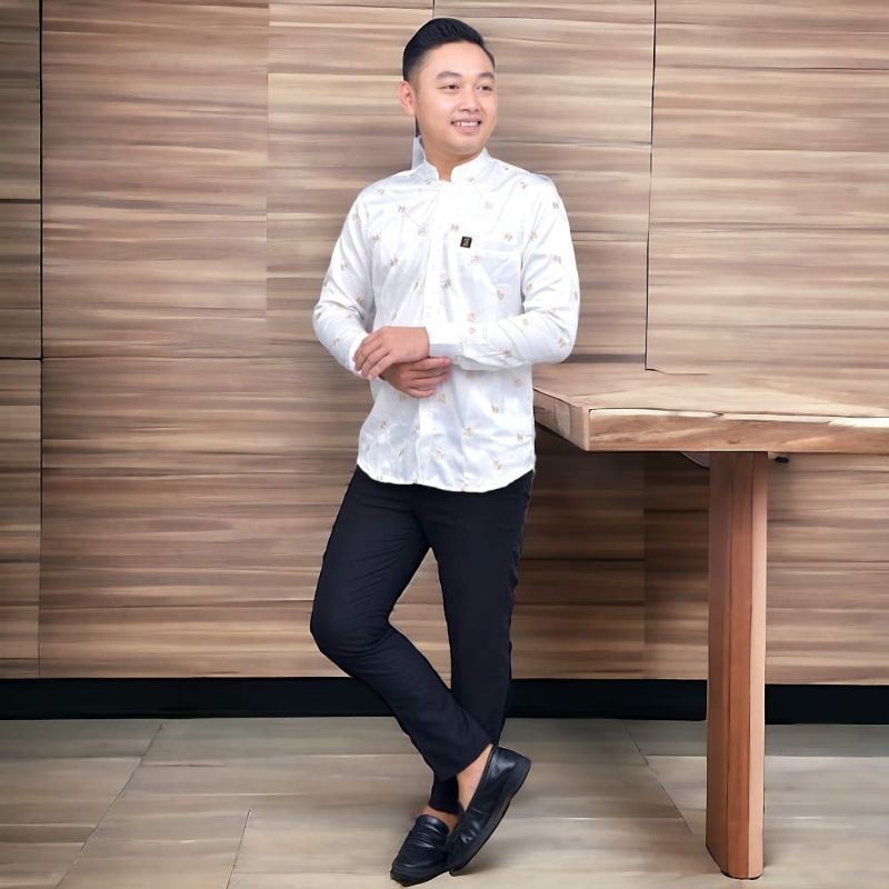 [NEW]  Zabeer kemeja koko brukat full bordir