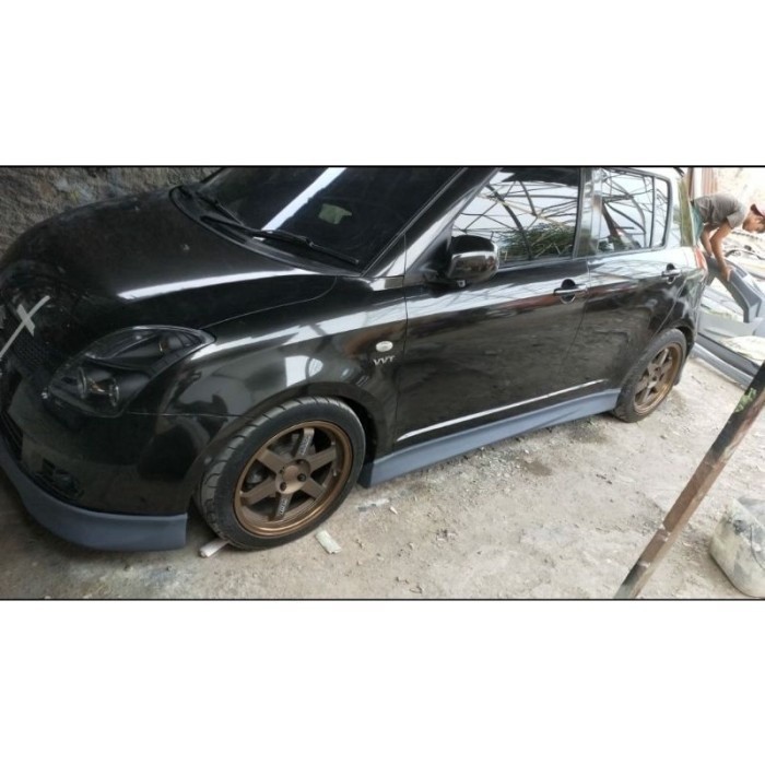 bodykit swift old depan dan sidekirt grade-a kuat-tebal-lentur bodikit
