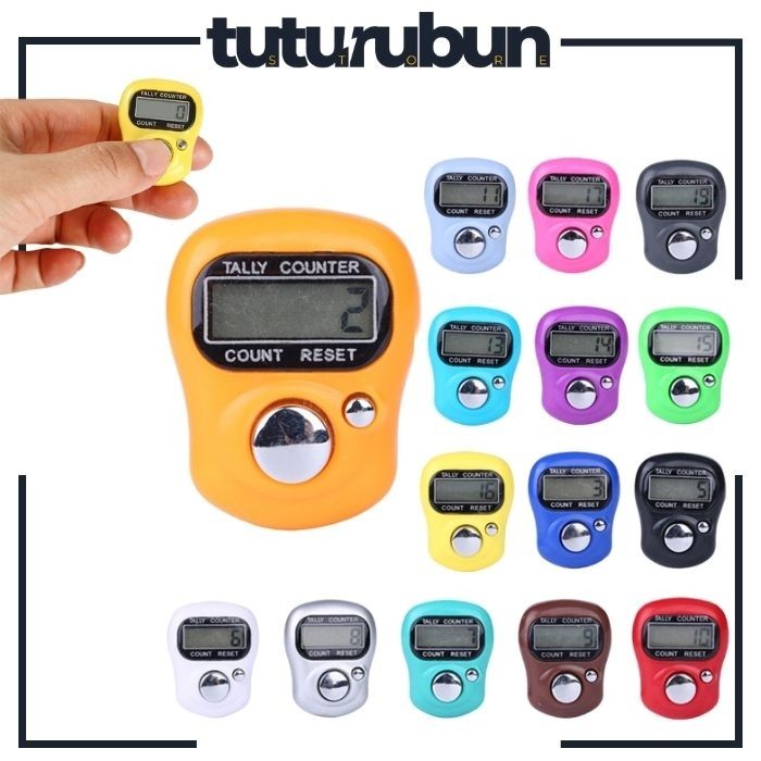 

Tasbih Digital Mini LED Tasbeh Alat Hitung Penghitung Elektronik Jari Finger Counter Tally