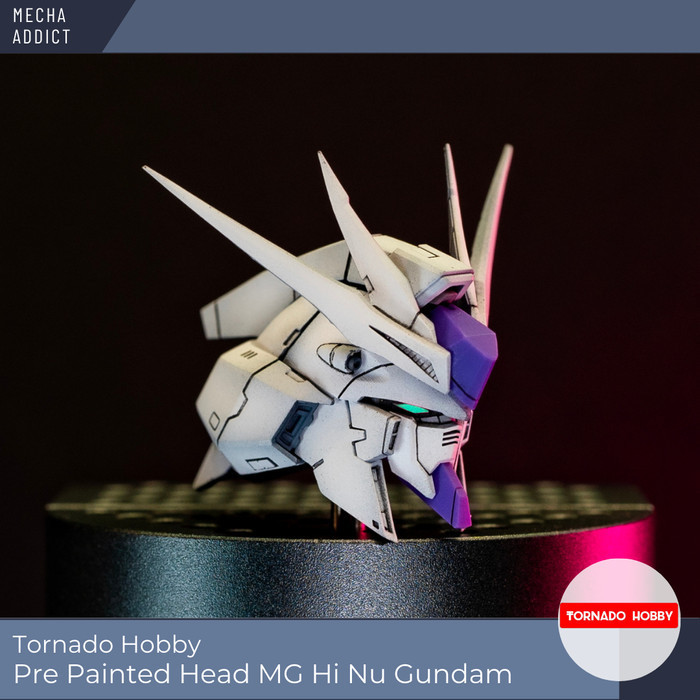 Tornado Hobby Color Resin 3D Print MG Hi Nu Gundam Head
