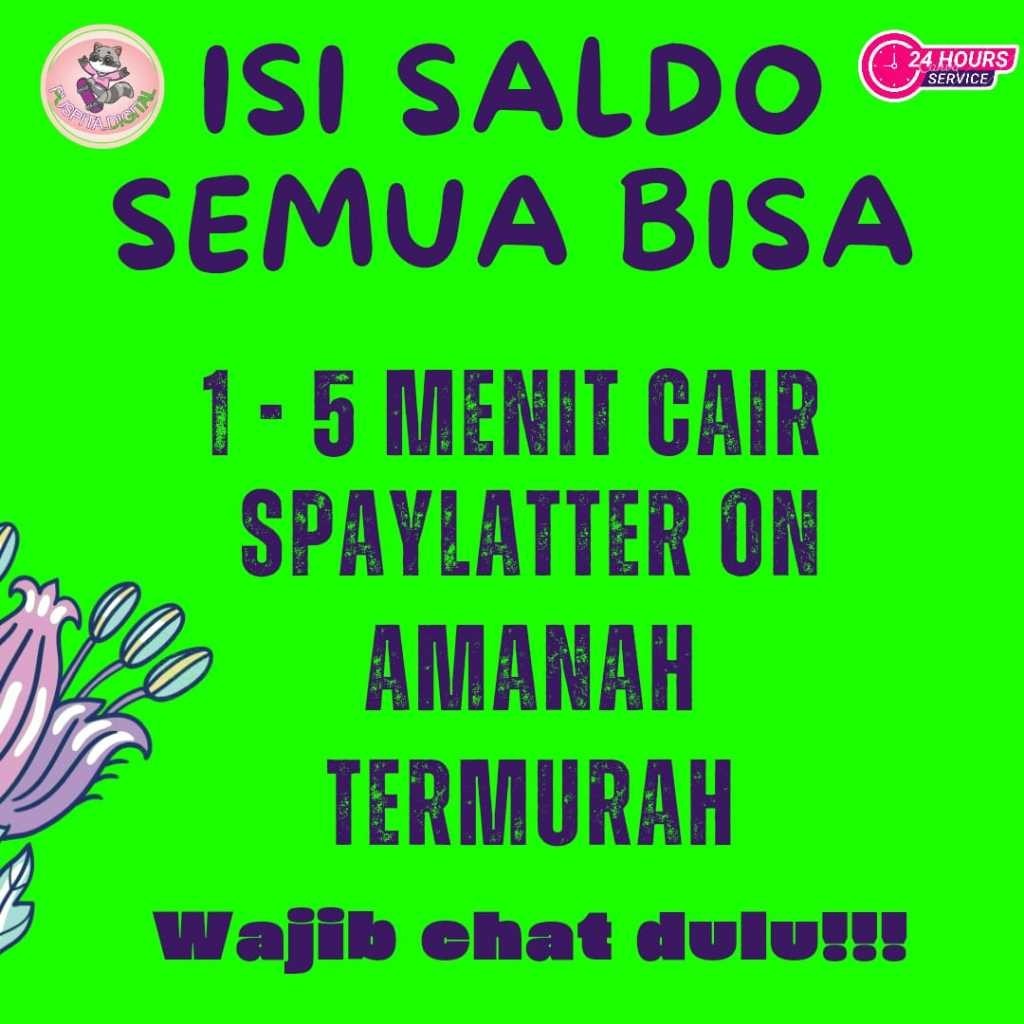 

TOPUP SPYLATTER ALL SALDO