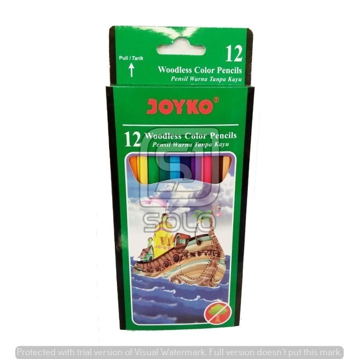 

Pensil Warna Joyko CP-103 Alat Tulis Gambar Pencil Colour 12 pcs