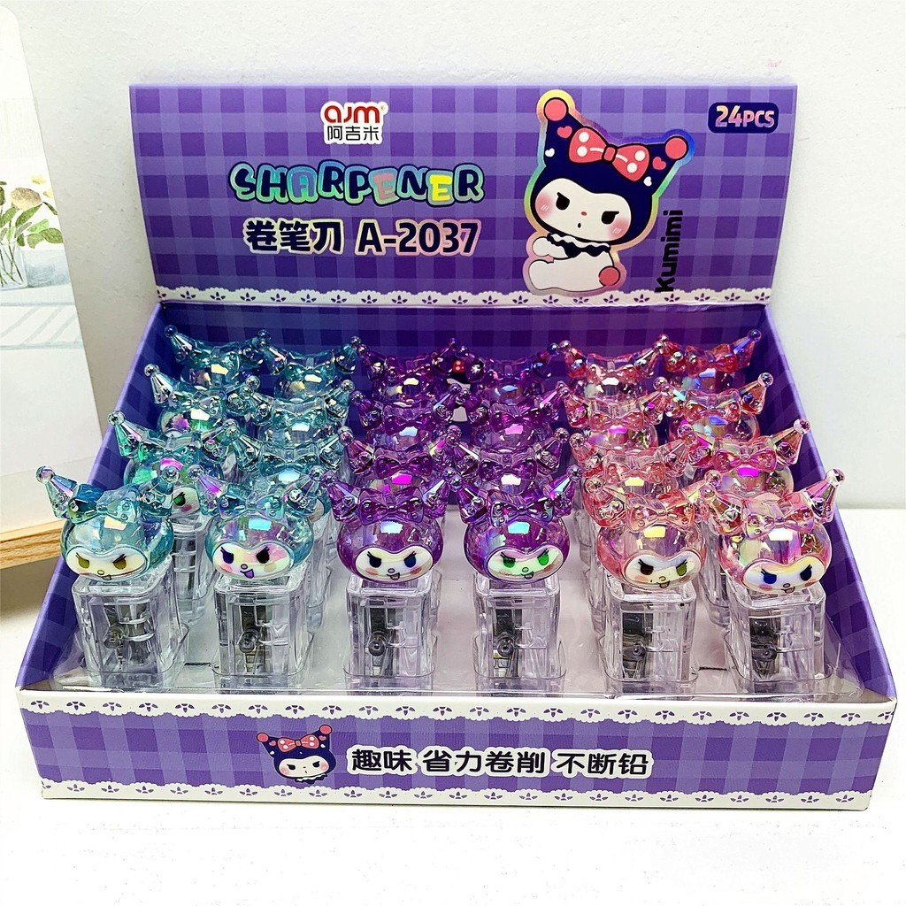 

RAUTAN KUROMI CRYSTAL CLEAR / RAUTAN PENSIL KUROMI / PENCIL SHARPENER KUROMI