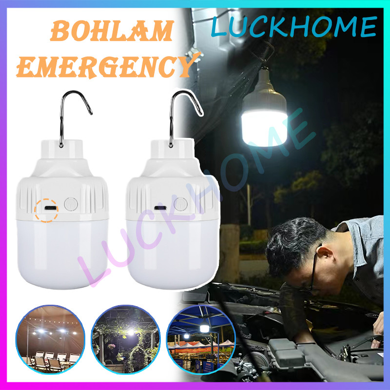 Lampu Emergency LED LED Darurat Jumbo Tetap Nyala Lama Walau Listrik Mati Darurat Jumbo LED Bohlam L