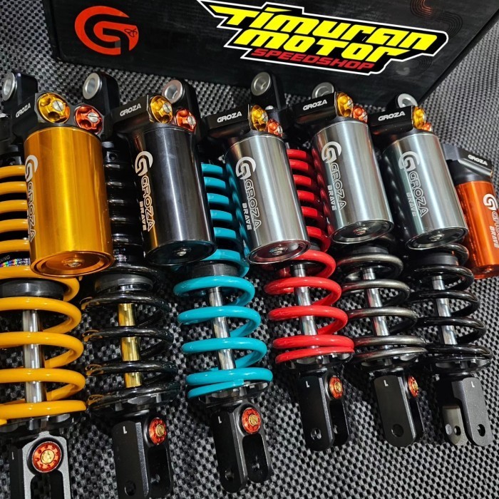 READY SHOCK GROZA BRAVE MATIC 305 MM MIO  VARIO 110  BEAT ORIGINAL