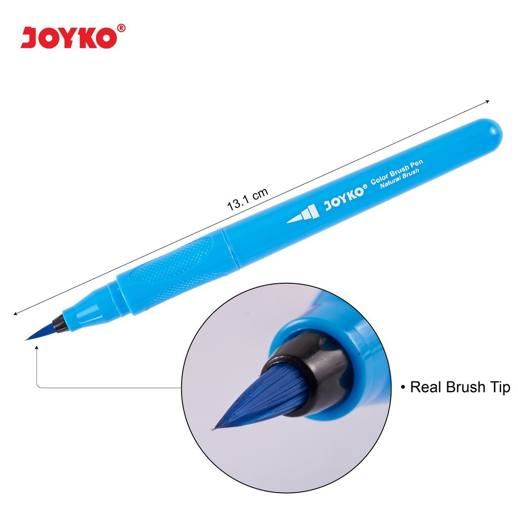 

Joyko CLP-08 Pen Kuas Warna 1 Set 12 Warna / Brushpen Color