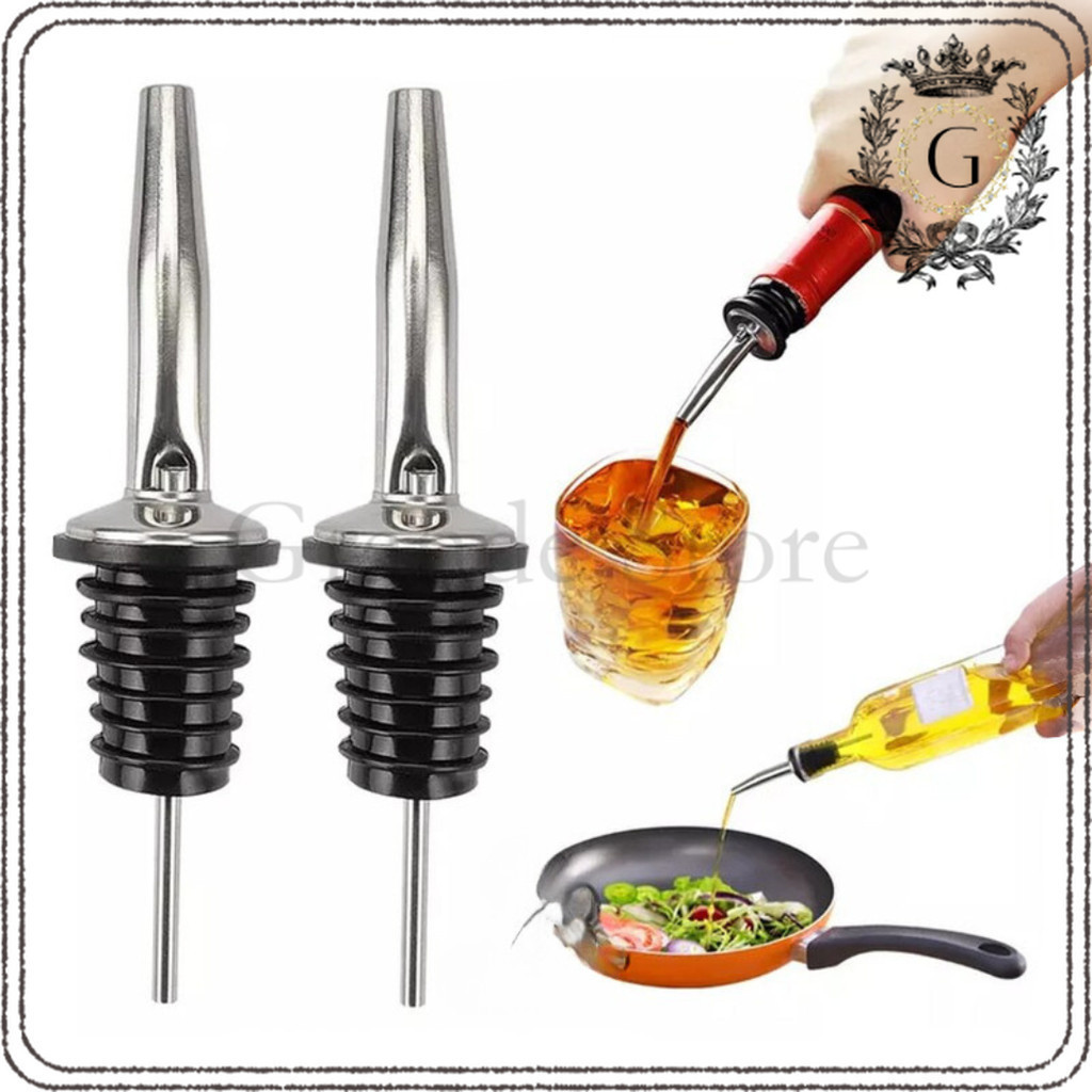 Tutup Botol Multifungsi Anti Karat - Bisa COD TERMURAH - Pourer Botol Tutup Botol Minyak Kecap Wine 