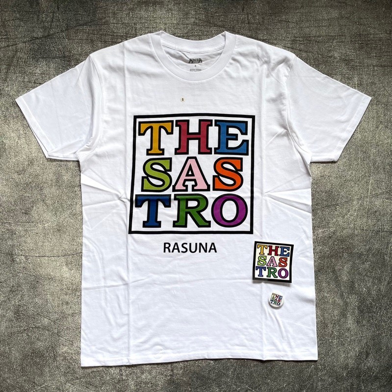 KAOS Tshirt THE SASTRO - RASUNA Official Merchandise Bahan Cotton Combed 24s
