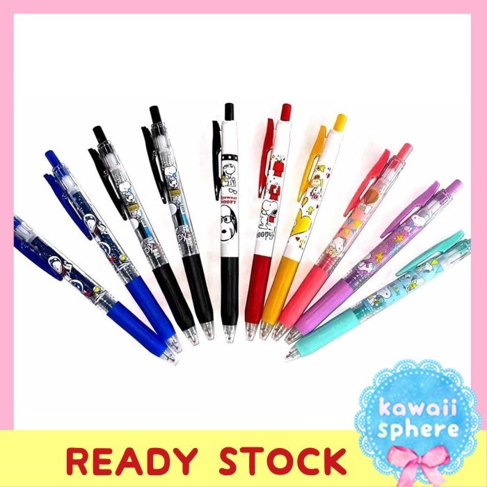 

[Terbaru]ATK Sarasa Snoopy Limited Edition | Pen Sarasa Clip Peanuts - Biru