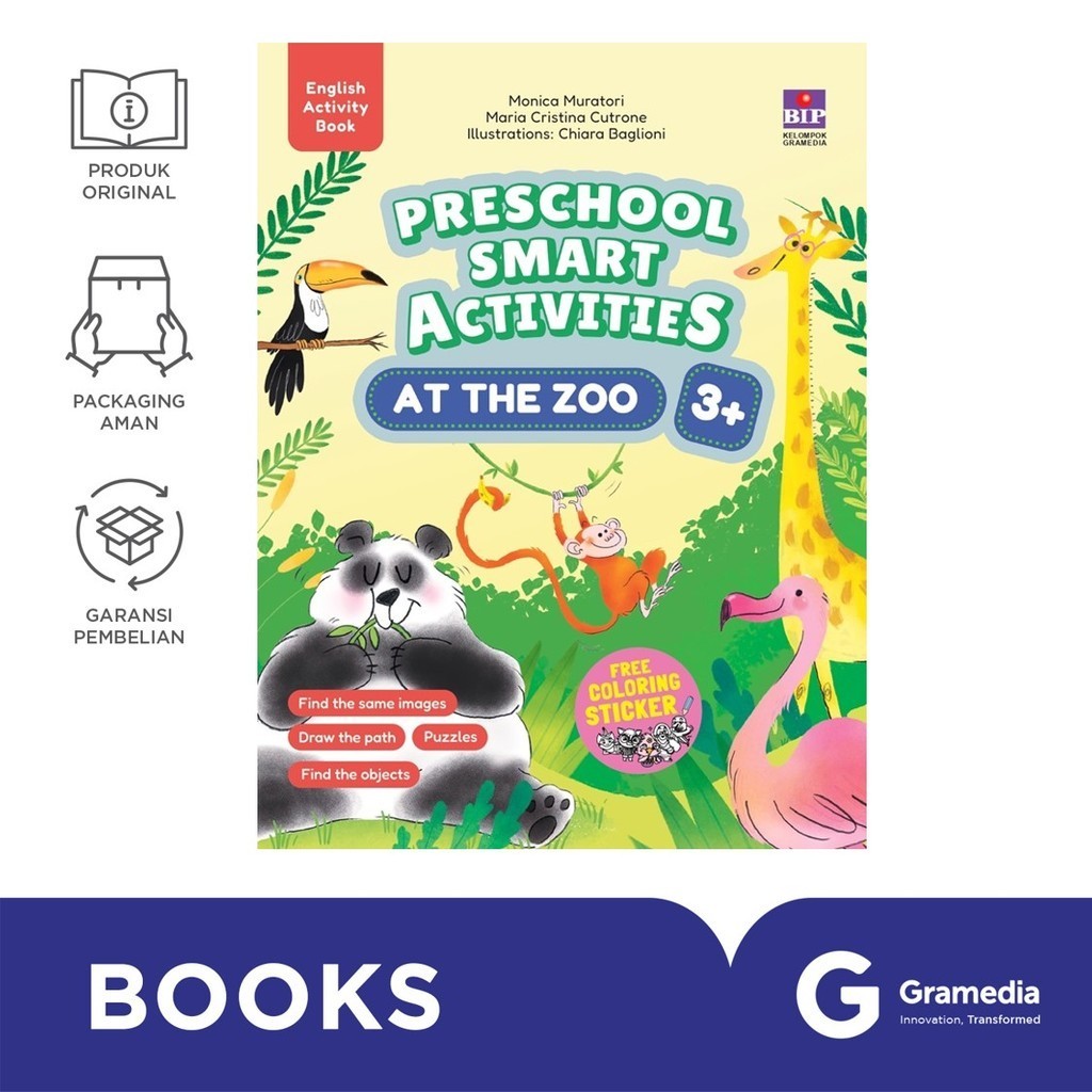 Preschool Smart Activities - At The Zoo