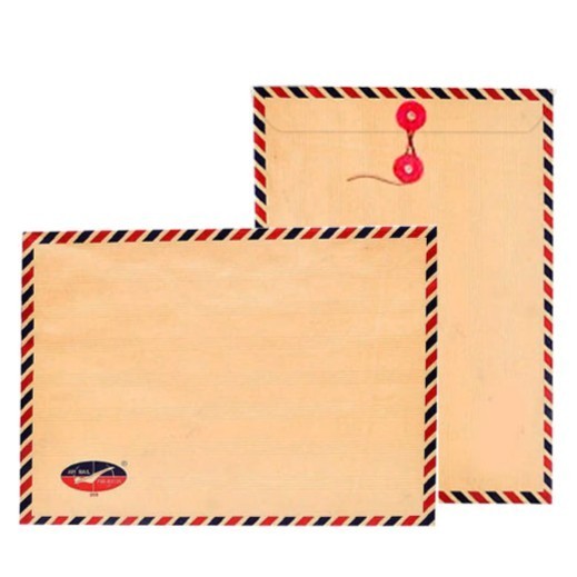 

amplop coklat airmail tali / amplop coklat airmail 310 /1dus isi 50lbr
