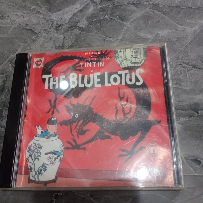 THE ADVENTURES OF TINTIN THE BLUE LOTUS-VCD ORIGINAL