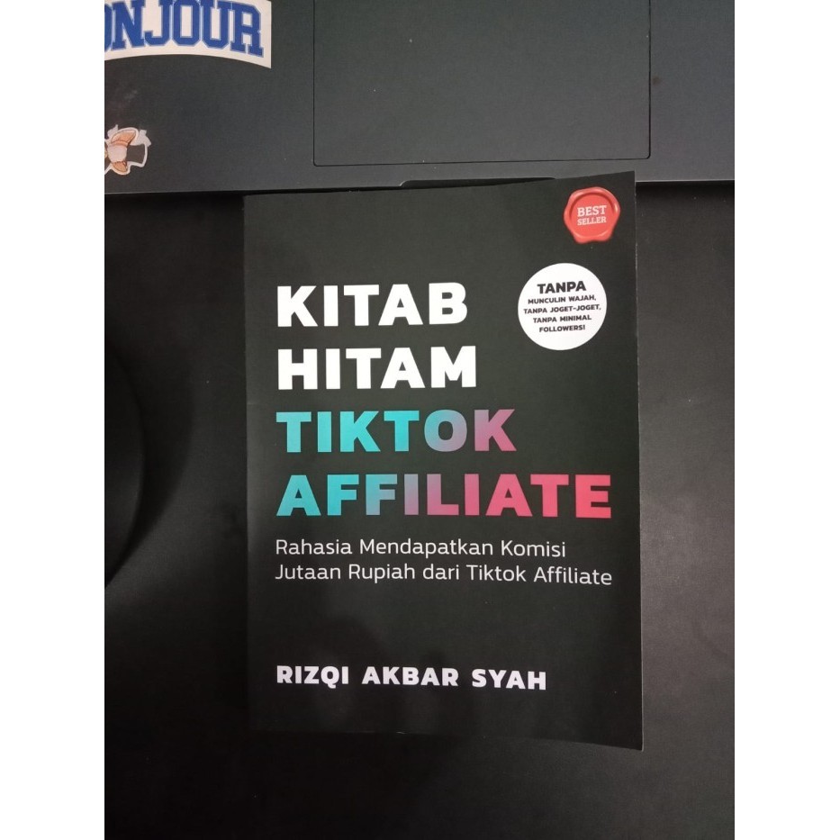 Buku Kitab Hitam Tiktok Affiliate Buku tips Affiliate