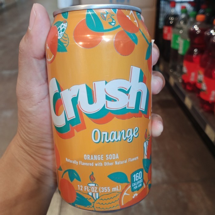 

Crush Orange Soda 12 Oz 355ml