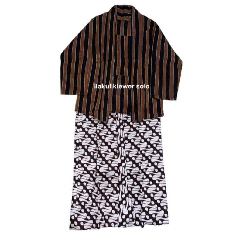 LURIK kebaya anak lurik / kebaya lurik anak / baju lurik anak