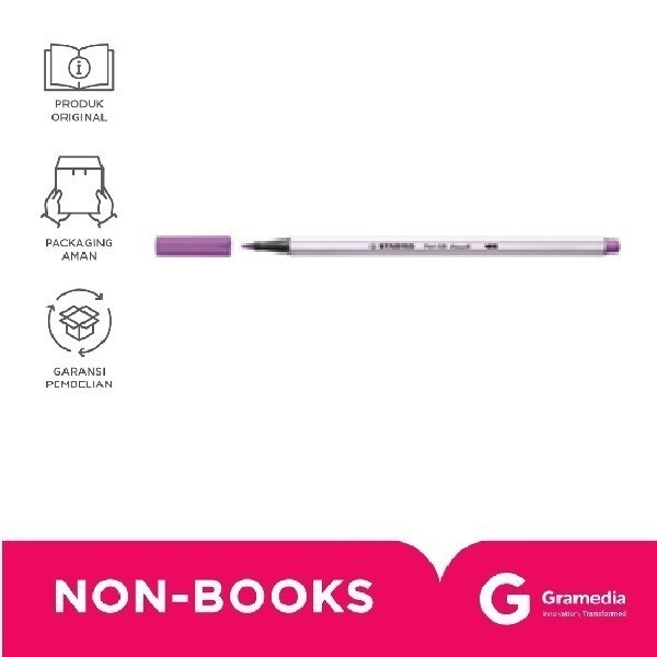 

Stabilo Pen 68 Brush Plum