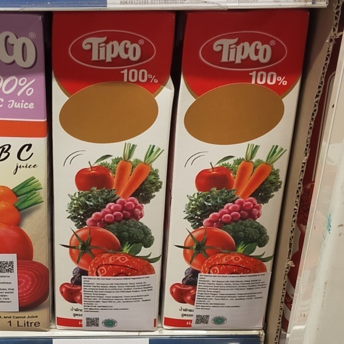 

tipco mix juice dan fruit 1ltr jus