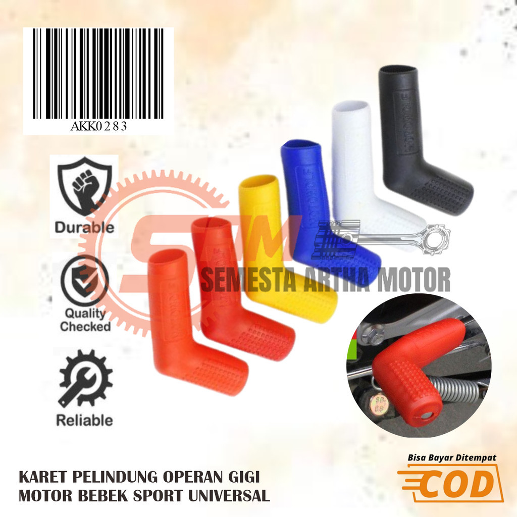 Karet Pelindung Operan Gigi Motor Sport Rubber Shifter Vixion Sonic Satria FU