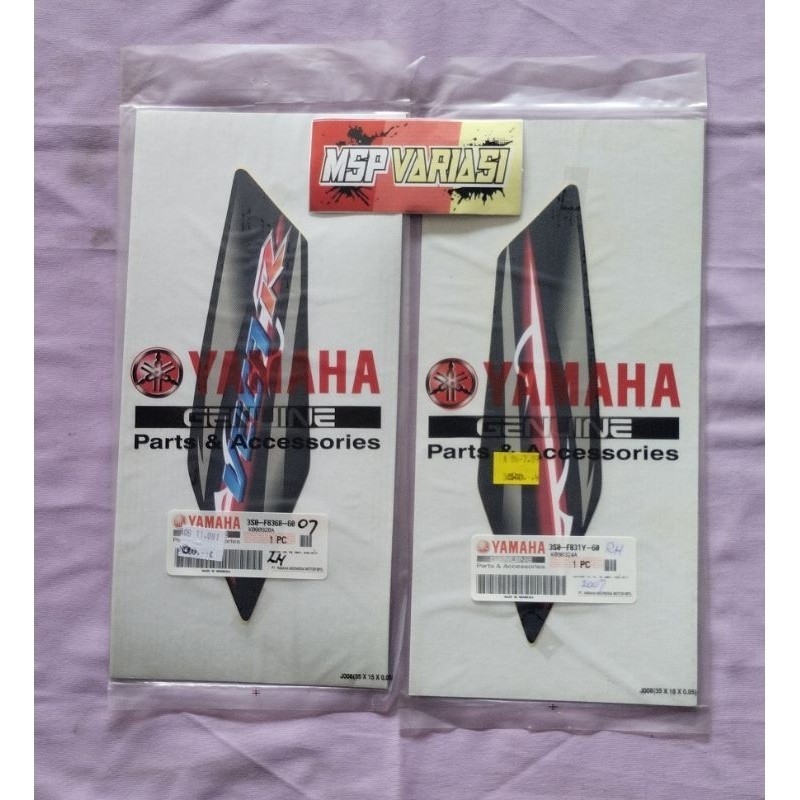 Striping Motor  Yamaha Vega R 2007 Merah Silver RUJI Original Ori asli Yamaha Genuine Part