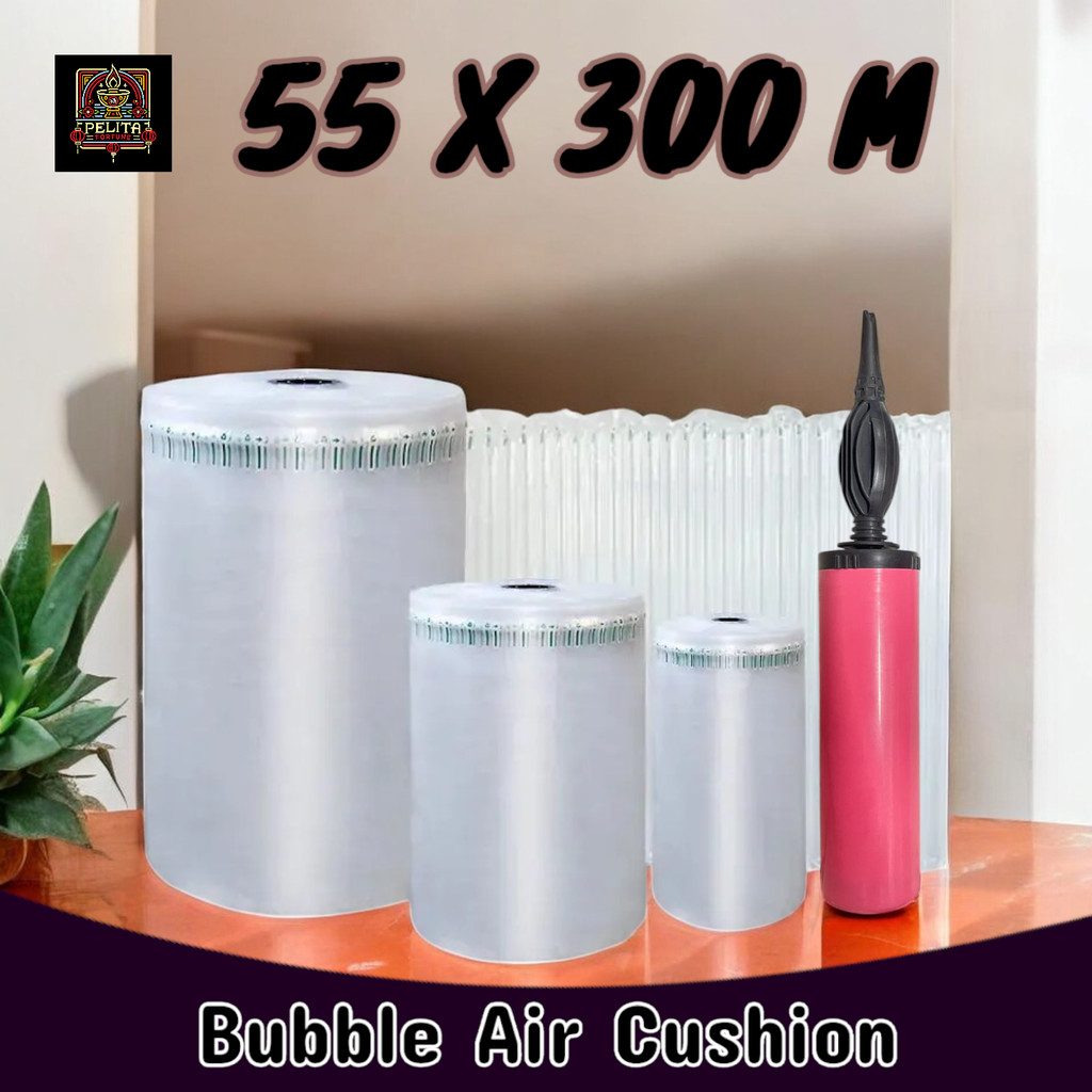 

Bubble Air Cushion 55 x 300 Meter / Inflatable Bubble Wrap - Pelita Fortune