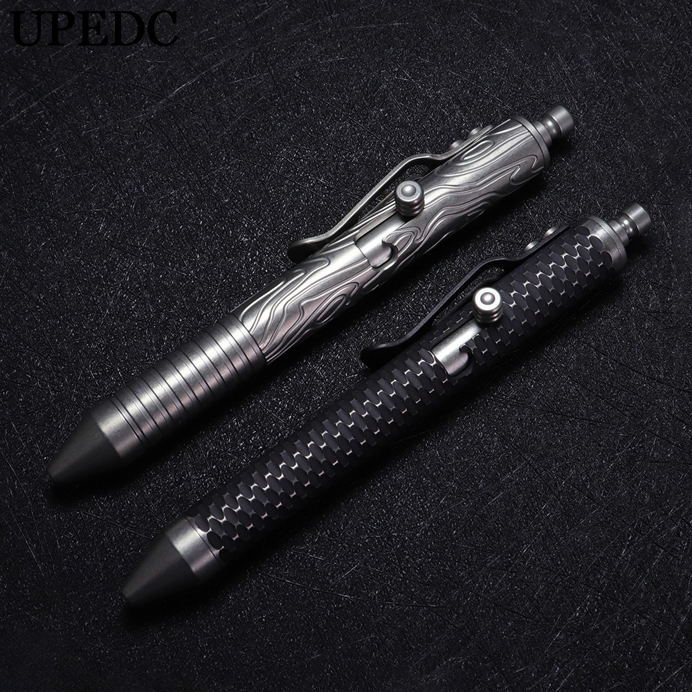 

UPEDC Titanium Alloy TC4 Signature Pen M22 Refill Pen Hand Tools Mini Titanium Pen