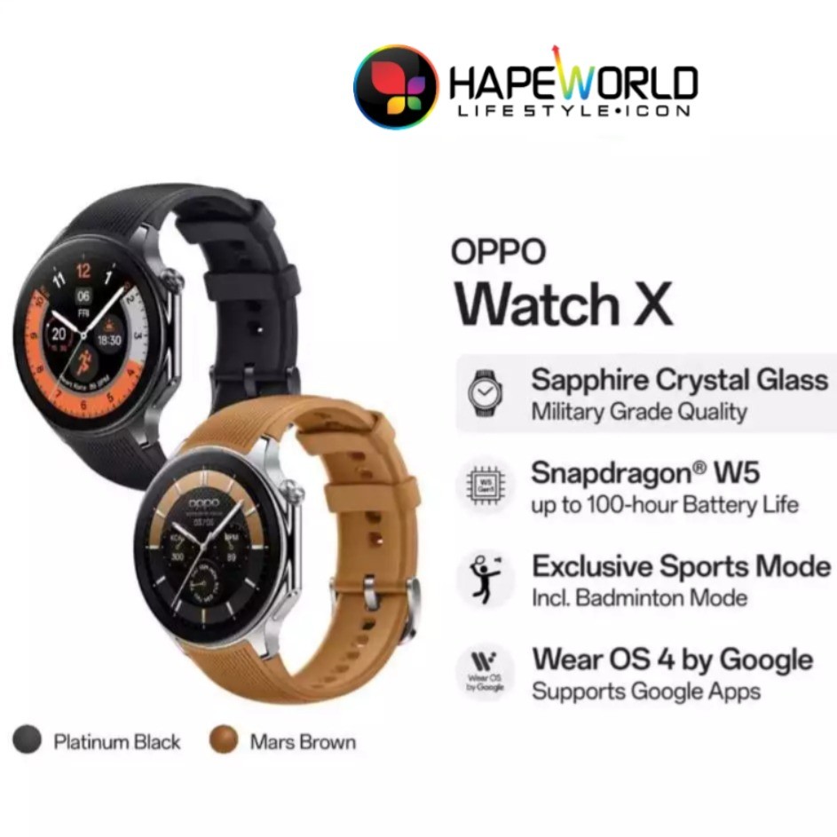 OPPO WATCH X - GARANSI RESMI