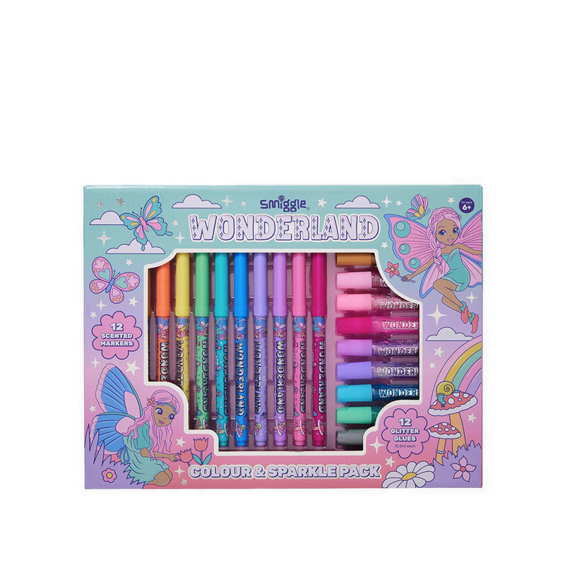 

Smiggle Wonderland Colour & Sparkle Pack - IGL470150PNK