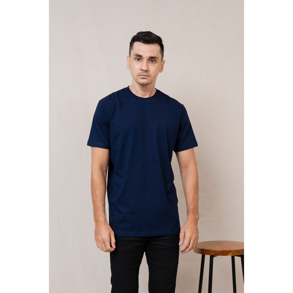 HL MEN Basic Tees - Navy