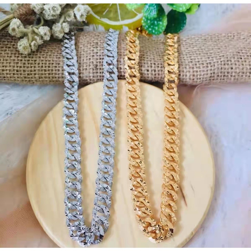 Kalung Sisik Naga 1101 Lapis Emas Perhiasan Fashion