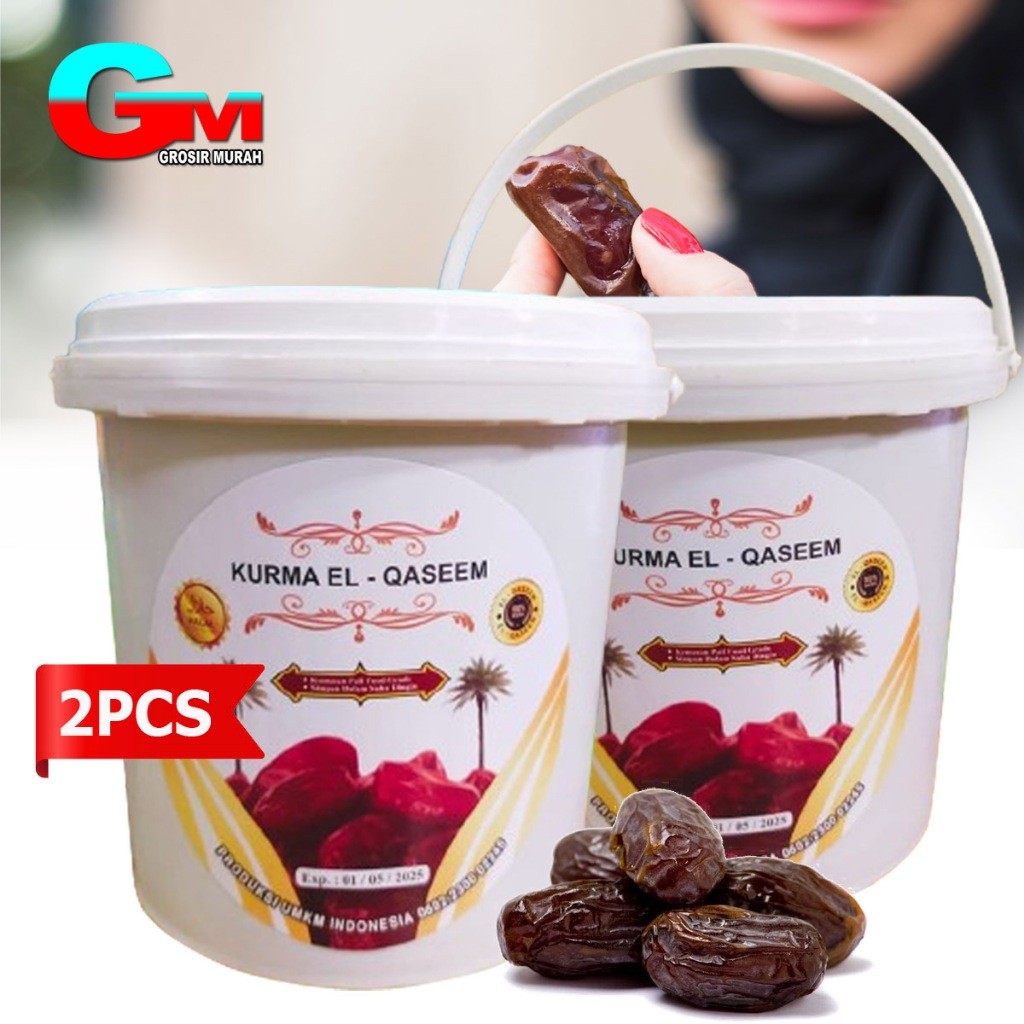 

Kurma Al Qaseem Kurma Ember 2pcs