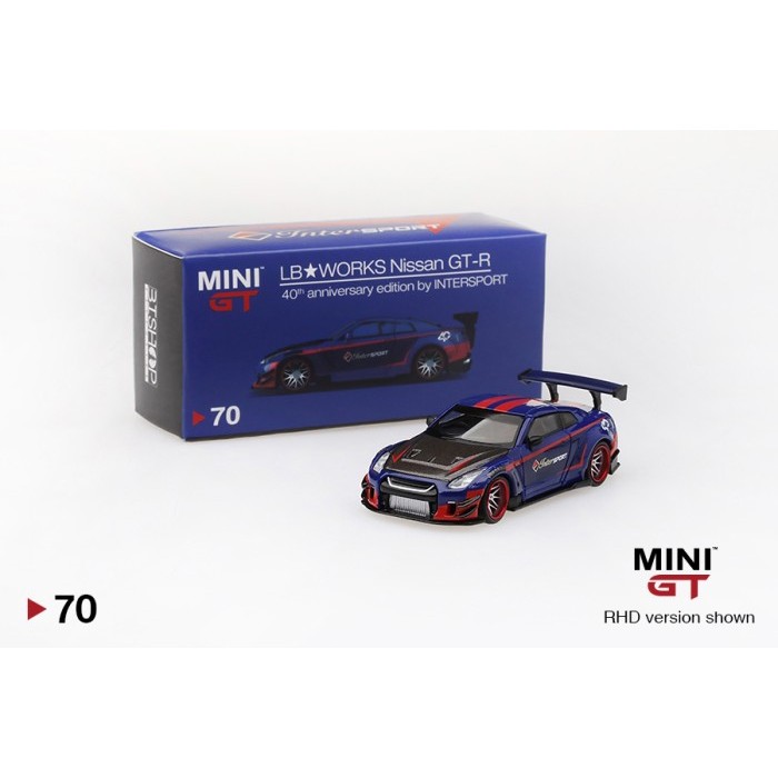 SALE MINI GT 70 LB WORKS NISSAN GTR R35 INTERSPORT INDONESIA EXCLUSIVE READYY