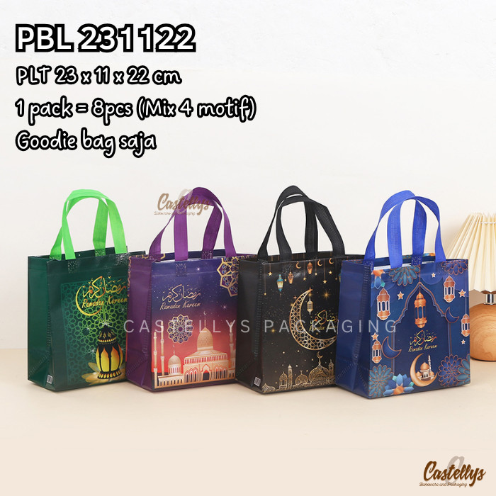

PBL 231122 [8pcs] Goodie Bag Lebaran Kantong Tas Hampers Hadiah Kado